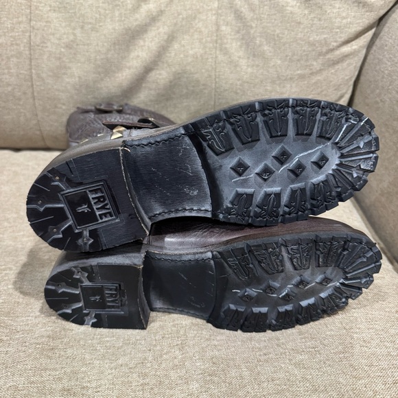 Frye Rogan Engineer Stud Boots - Picture 8 of 11